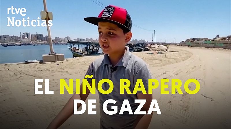 Abdel-Rahman Al-Shanti, el niño rapero de Gaza