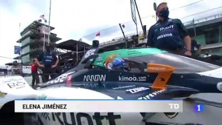 Telediario 1 - Fernando Alonso intentará este domingo conquistar la triple corona