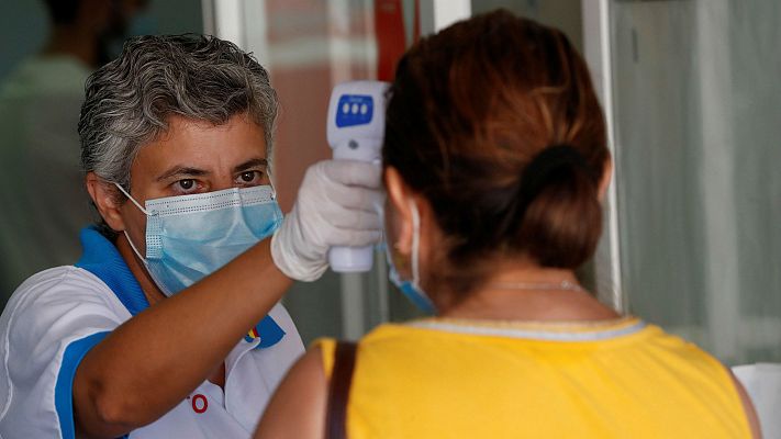 Telediario 1 - Las CC.AA. aplican medidas restrictivas ante los contagios