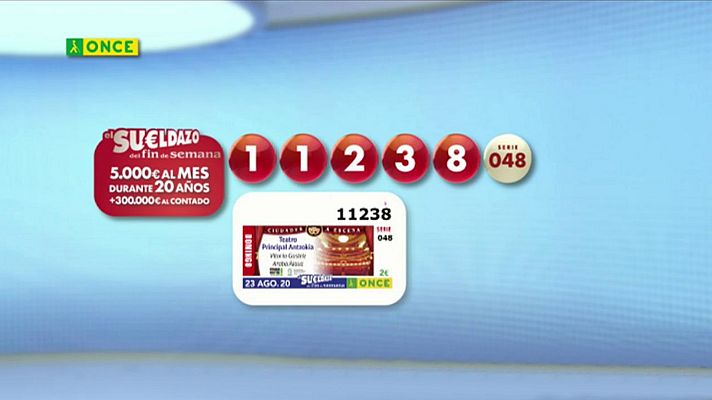 Sorteos ONCE - Sorteo ONCE - 23/08/20