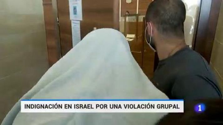 Telediario 1 - Indignación en Israel por la violación múltiple de una menor de 16 años