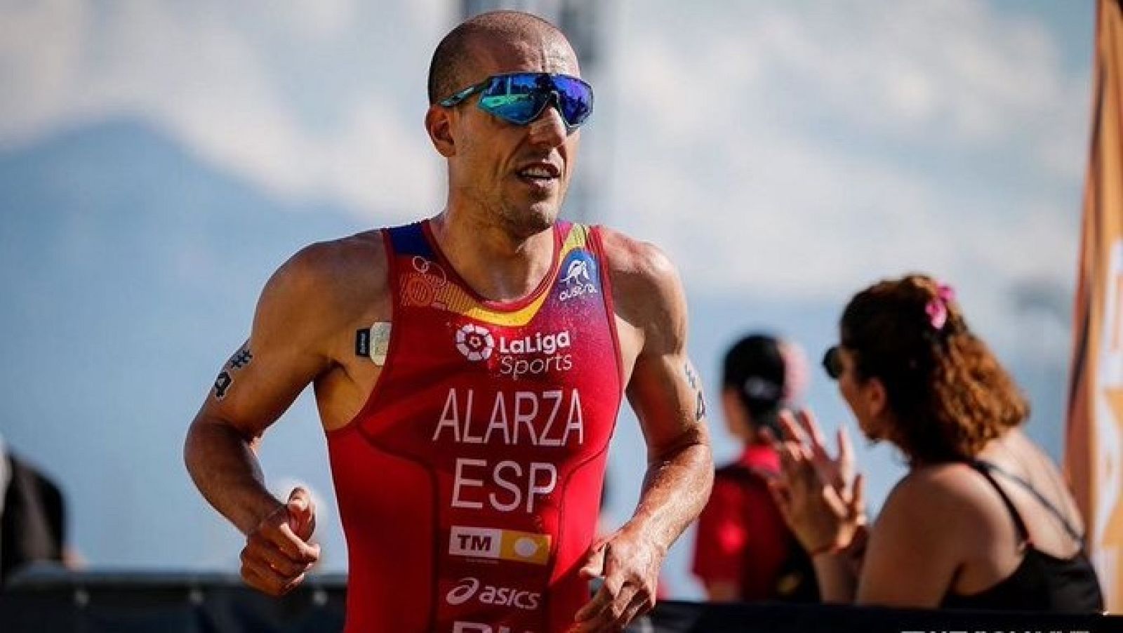 Fernando Alarza y Anna Godoy, campeones de España de Triatlón Sprint en Pontevedra