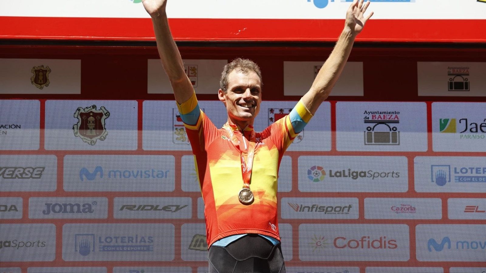 Luis León Sánchez, campeón de España de ciclismo en ruta
