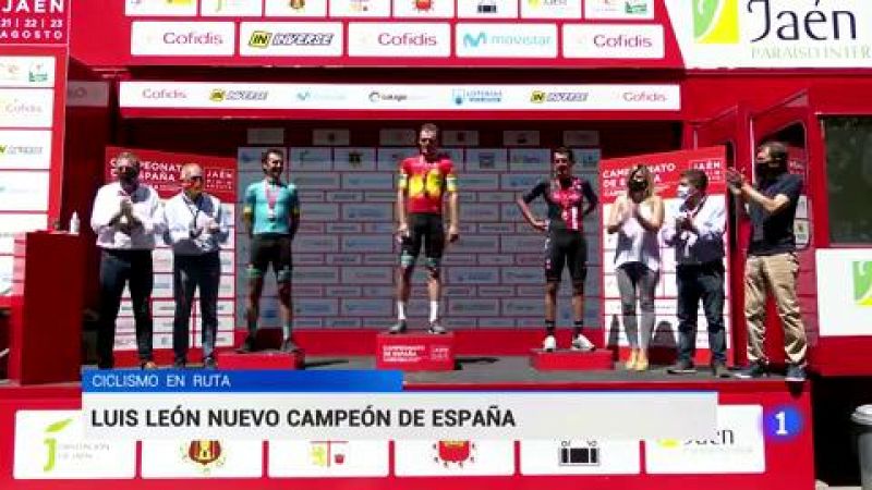 Luis León Sánchez, campeón de España de ciclismo en ruta