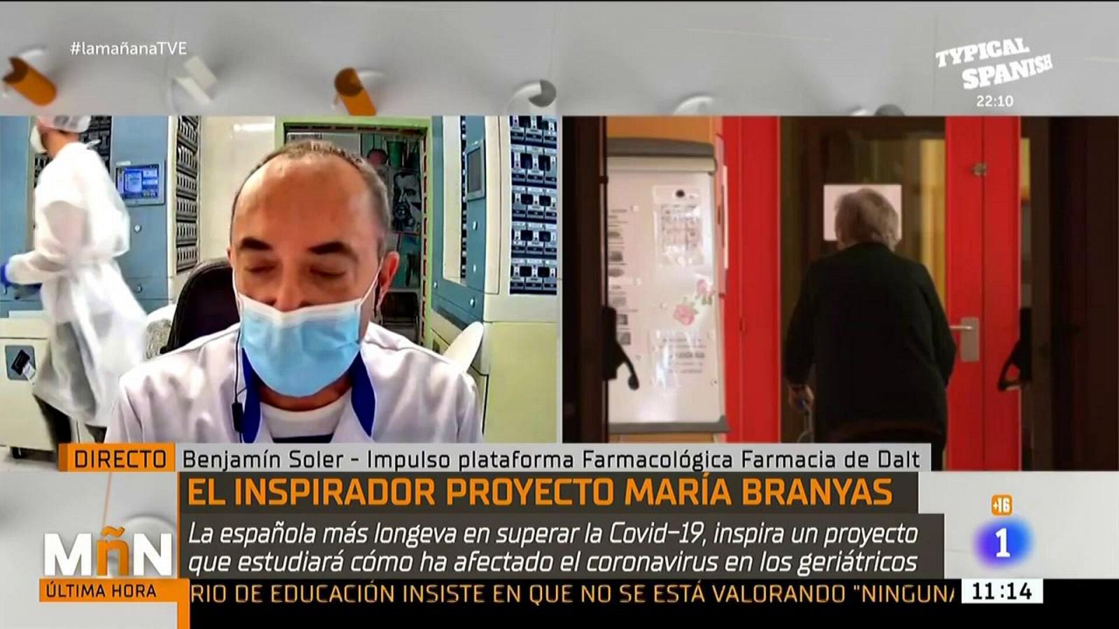 Benjamín Soler presenta el proyecto María Branyas