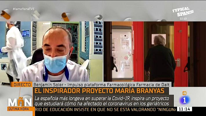 El proyecto María Branyas: un estudio sobre la Covid-19