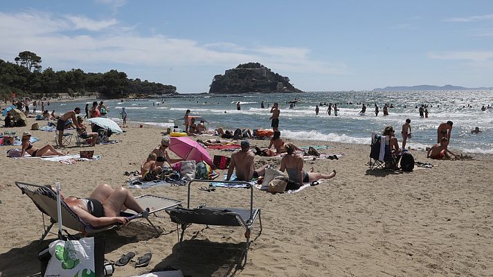 Telediario 1 - El verano deja un repunte de contagios en Europa