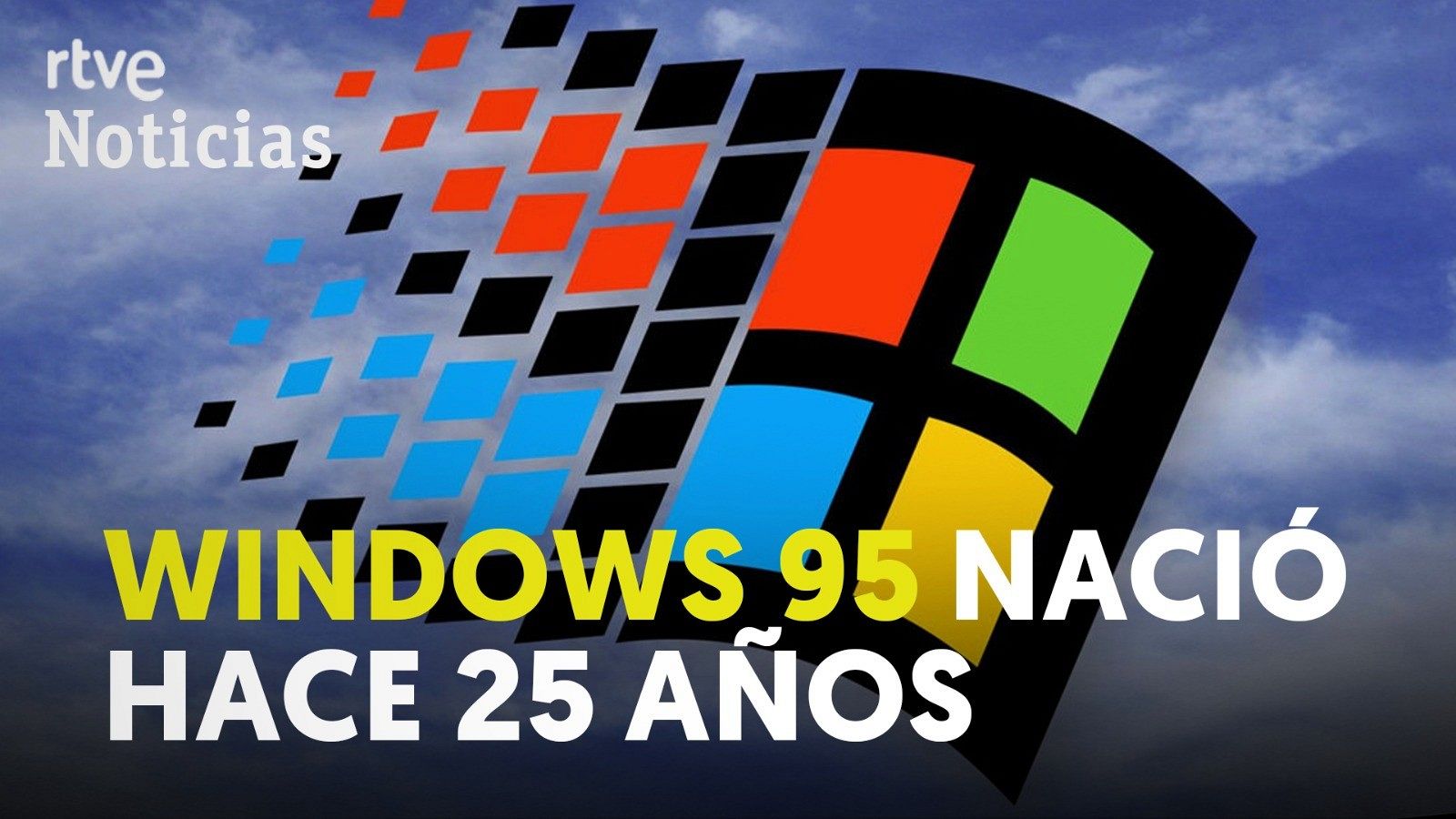 El sistema operativo Windows 95 de Microsoft cumple hoy 25 años