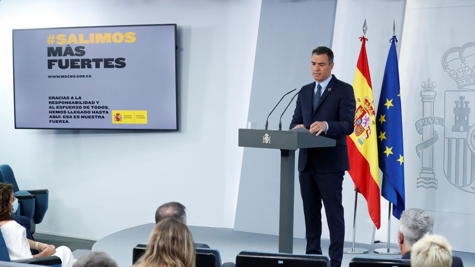 Sánchez: "Tengo una opinión positiva del gobierno de coalición"