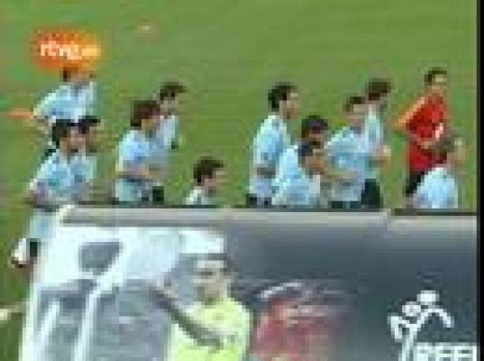  - La selección viaja a Macedonia