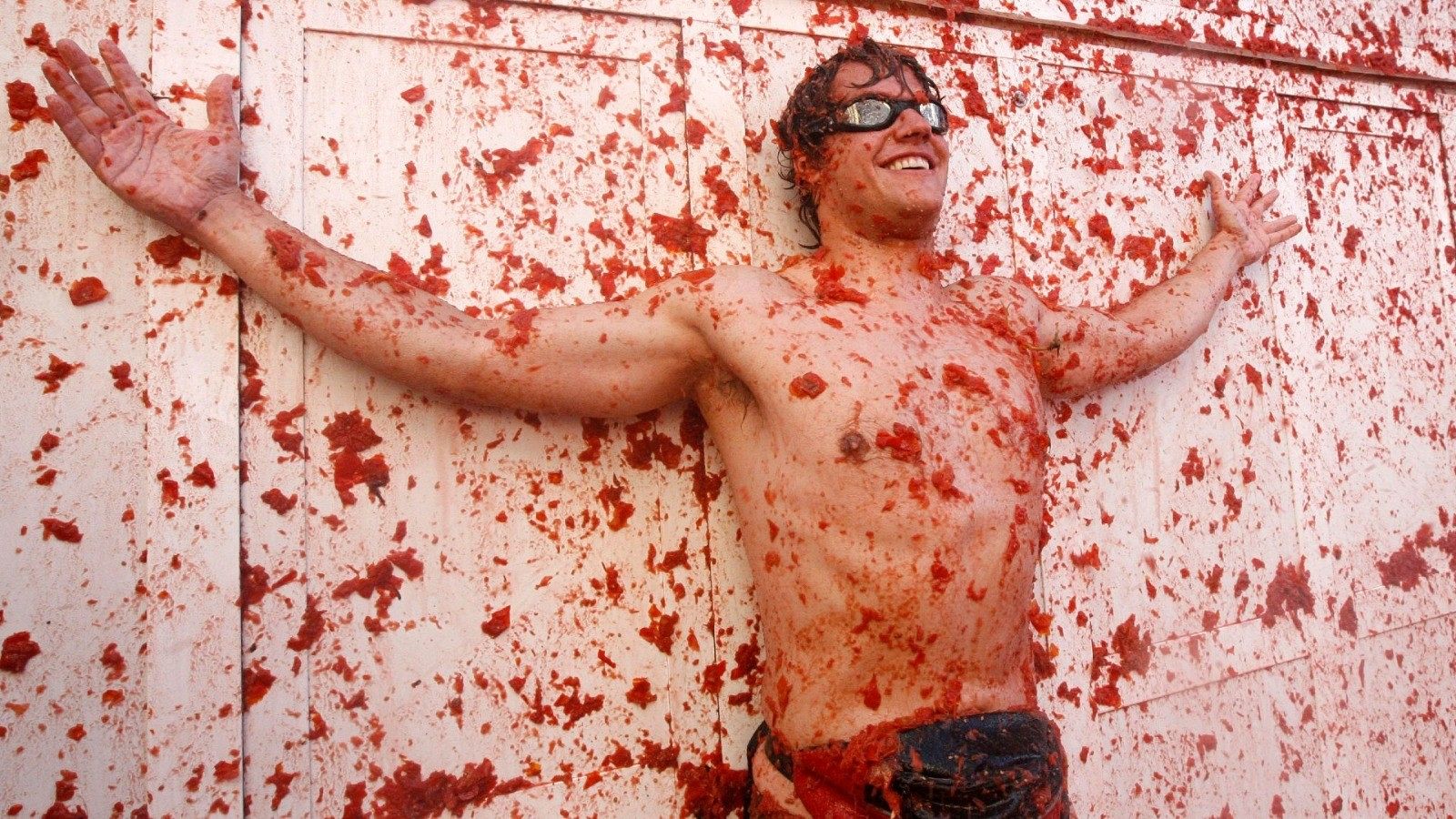 La Tomatina se celebra en casa