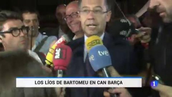 Los líos de Bartomeu en Can Barça