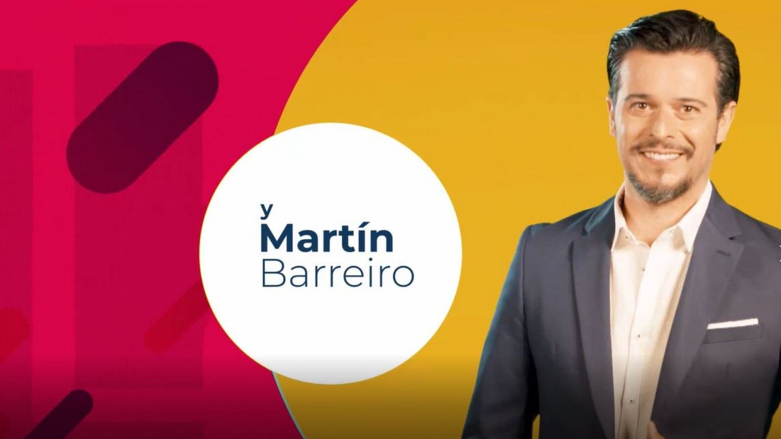 Martín Barreiro estará en "La Hora de La 1"