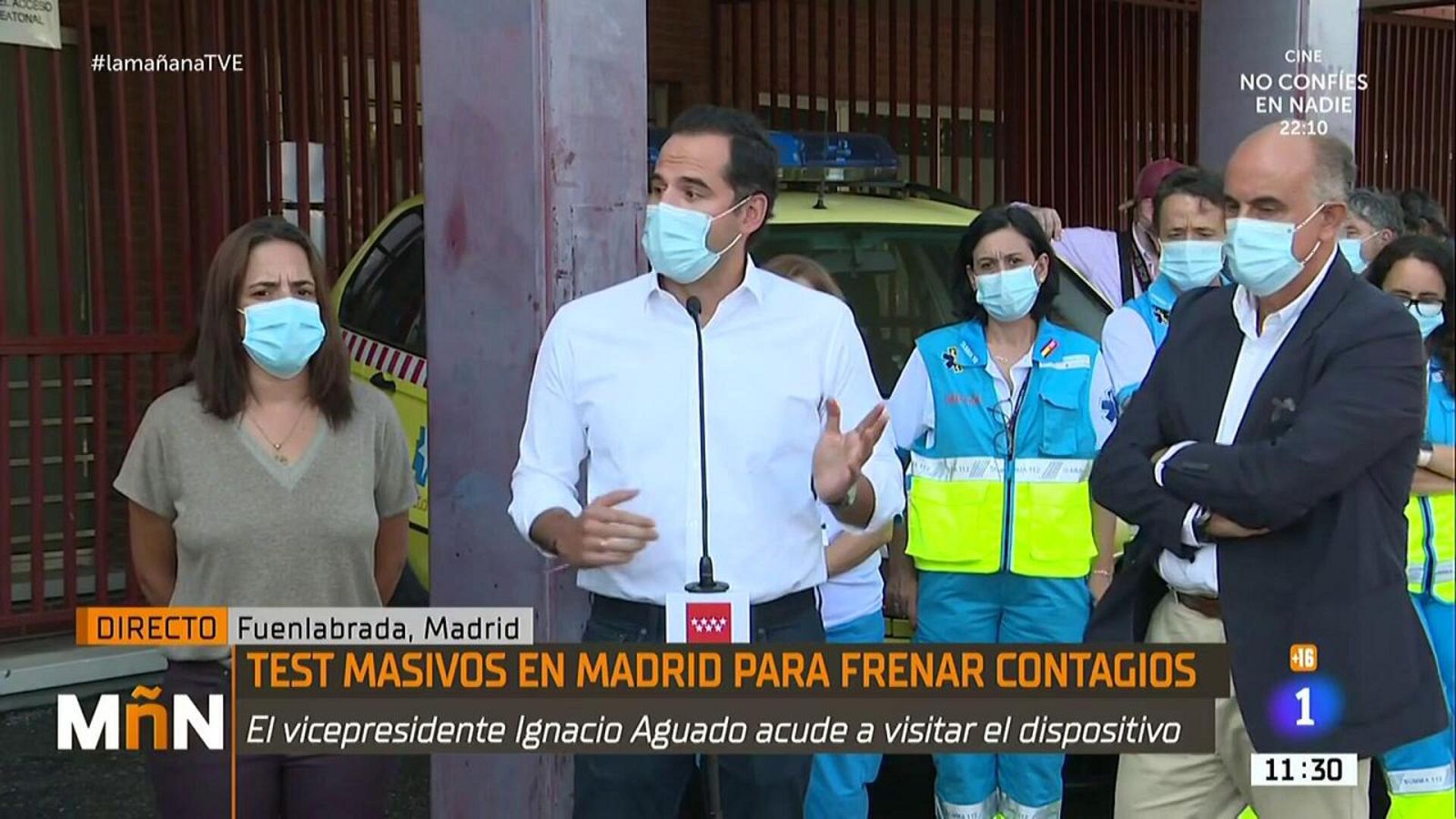 La Mañana - Ignacio Aguado: "Las comunidades estamos en una situación de precariedad jurídica"