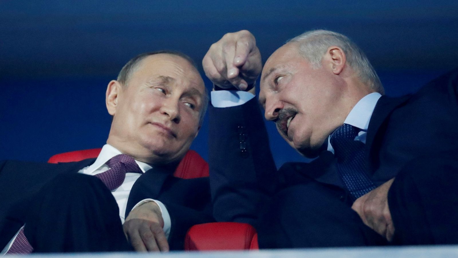 Putin, dispuesto a intervenir en Bielorrusia para apoyar a Lukashenko