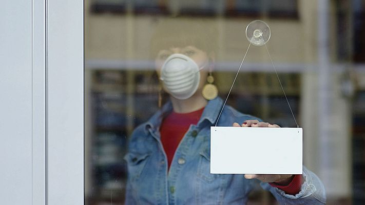 Telediario 1 - La COVID-19 modifica y crea nuevas tendencias en el trabajo