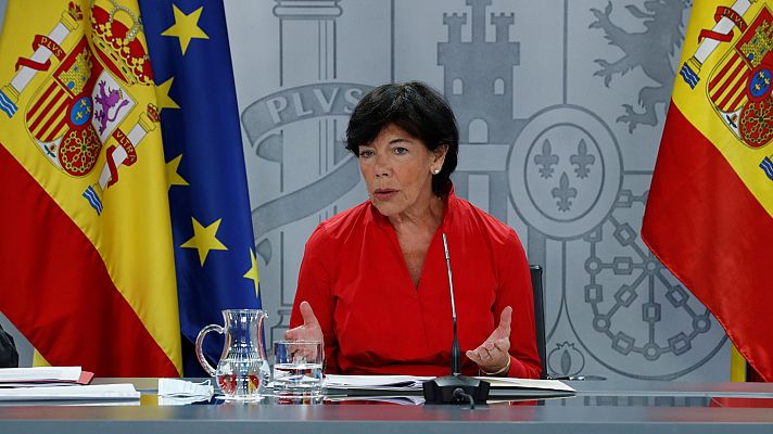 Especial Coronavirus - Especial informativo - Comparecencia del ministro de Sanidad, ministra de Educación y ministra de Política Territorial - 27/08/20