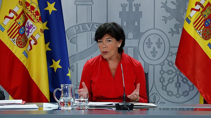 Especial Coronavirus - Especial informativo - Comparecencia del ministro de Sanidad, ministra de Educación y ministra de Política Territorial - 27/08/20