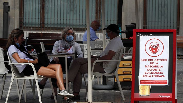 Telediario 1 - Las comunidades aumentan las restricciones ante la pandemia
