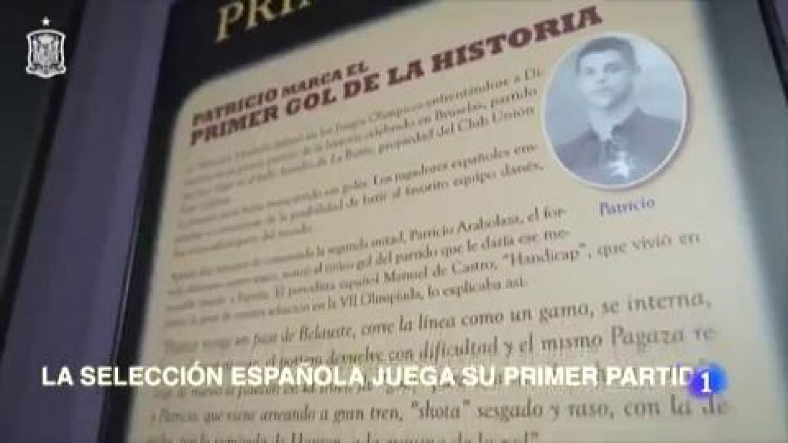 La selección española cumple 100 años