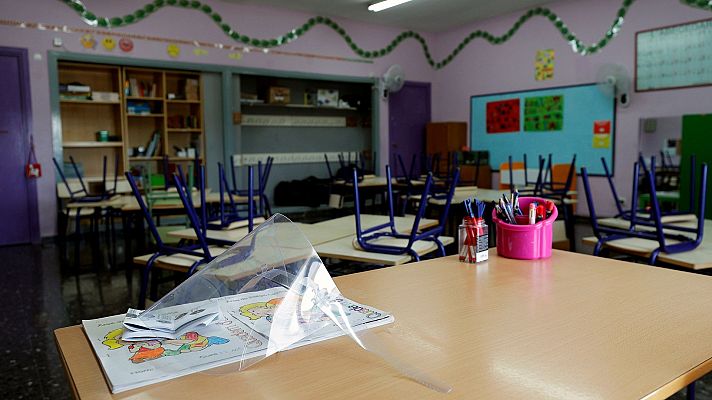 Telediario 1 - Dudas en los docentes respecto a las nuevas medidas