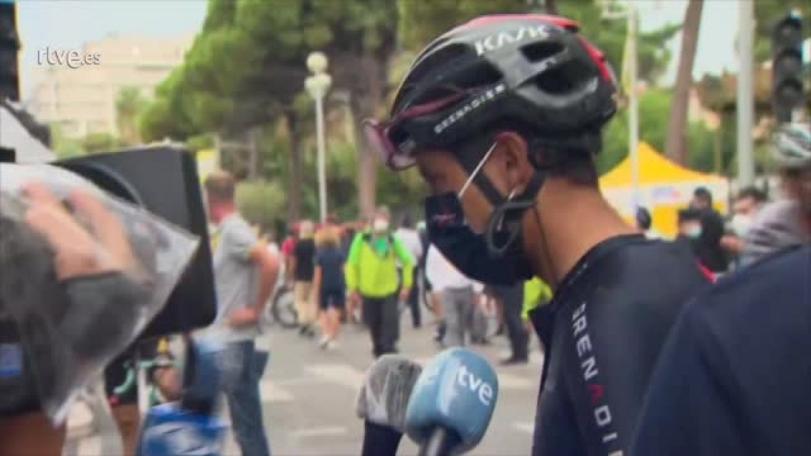Tour de Francia: Tour 2020 - Egan Bernal: "Hemos salvado el día así que bien" | RTVE Play