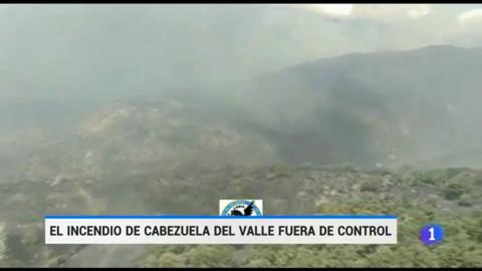 Telediario 1: Extremadura lucha contra un incendio en el Valle del Jerte y La Vera y otro en Las Hurdes  | RTVE Play