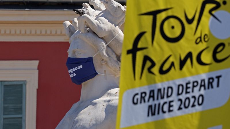 El Tour excluirá a los equipos con dos casos positivos por coronavirus, sean o no ciclistas