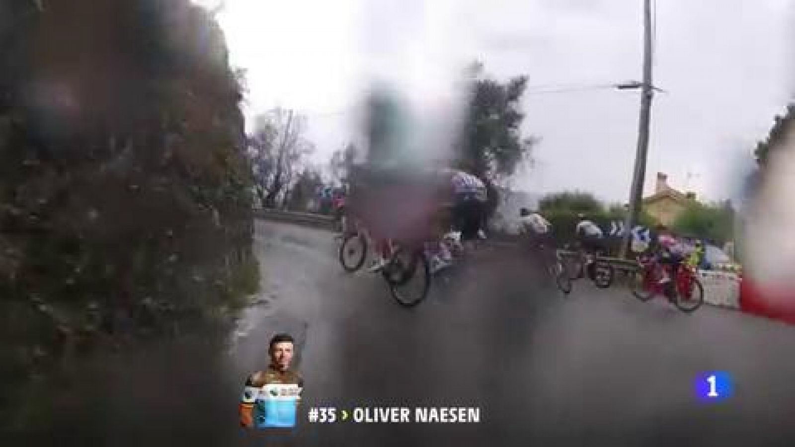 Tour 2020: Los españoles Valls o De la Cruz, entre los peor parados por las caídas de la etapa 1 | Ver