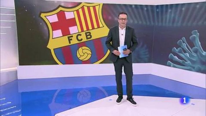 Telediario 1 - La Liga da la razón al Barcelona sobre la situación contractual de Leo Messi