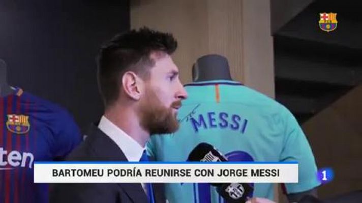 Bartomeu podría reunirse con Jorge Messi