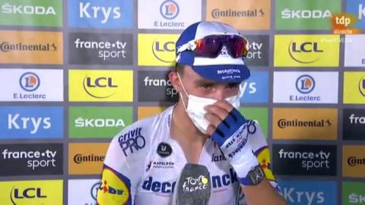 Tour 2020 | Alaphilippe: "Ha sido un año difícil por la muerte de mi padre"