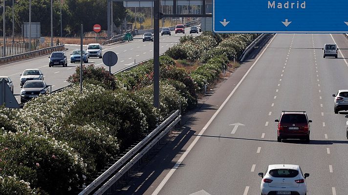 Telediario 1 - Tráfico fluido en un regreso de fin de agosto atípico
