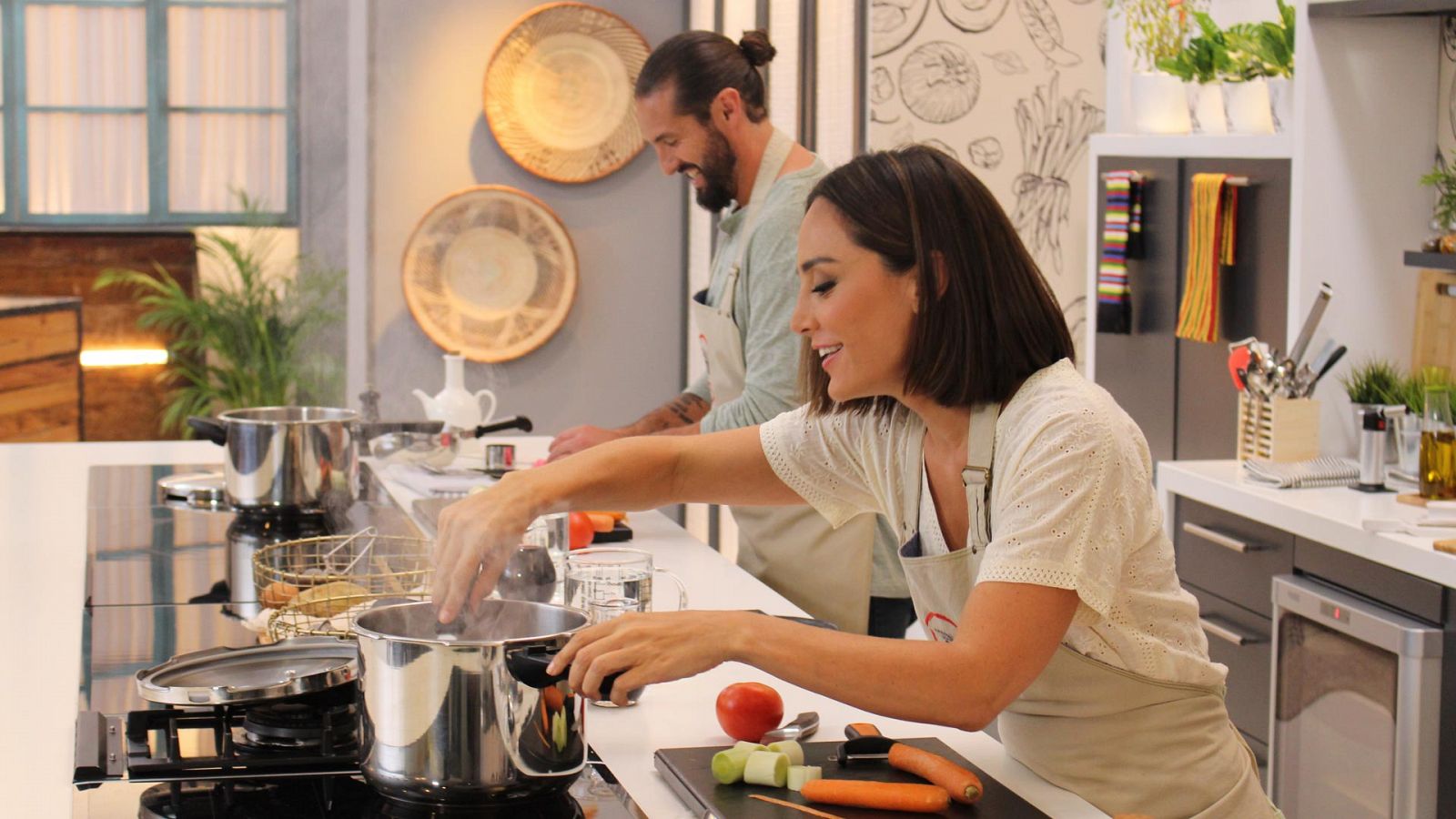 Cocina al punto con Peña y Tamara - Ternera Euskal Okela y queso Idiazábal - RTVE.es