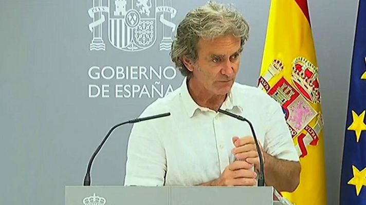Especial Coronavirus - Coronavirus. Comparecencia de Fernando Simón - 31/08/20