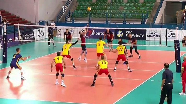 Voleibol - Clasificación Cto. de Europa Masculino: Letonia - España
