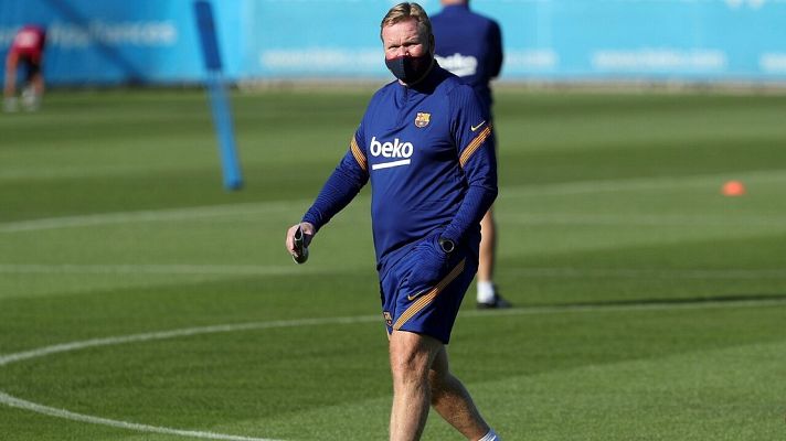 Informativo 24h - Koeman entrena sin Messi, que parece cada vez más cerca del City de Guardiola