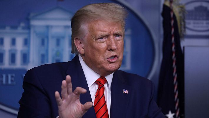 Informativo 24h - Trump compara a los policías que disparan sin motivo con jugadores de golf que se "atascan" en un hoyo