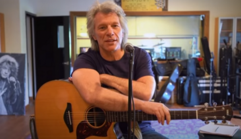 Jon Bon Jovi homenajea a los héroes neoyorquinos de la pandemia