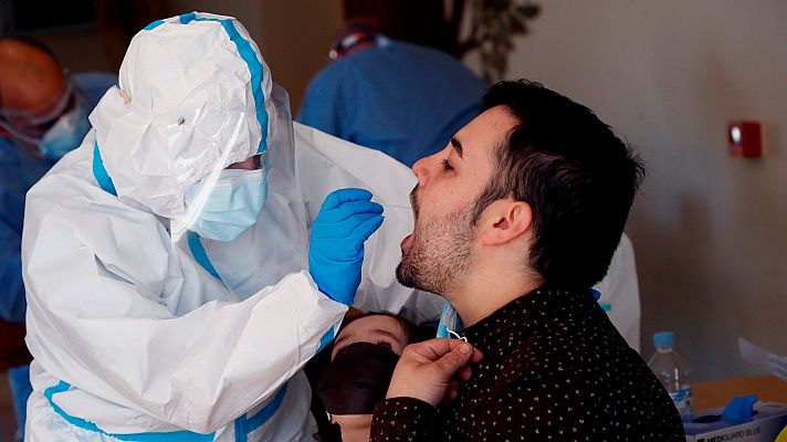 Telediario 1 - Cepyme cifra en más de 2.000 euros el coste medio de una microempresa para cumplir con las normas sanitarias