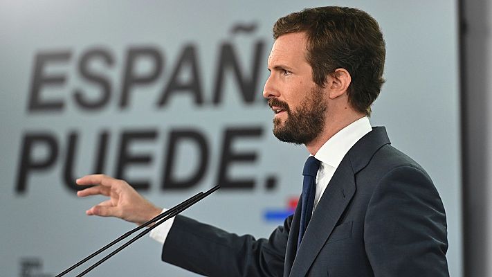 Casado traslada a Sánchez la reforma legal que plantea el PP para el control de la pandemia 