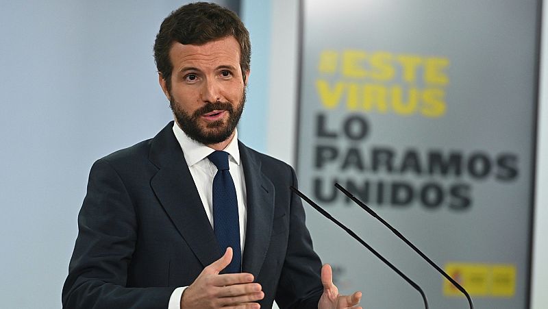 Casado no ve posible el acuerdo para renovar las instituciones: "El PSOE no ha contado con el PP" 