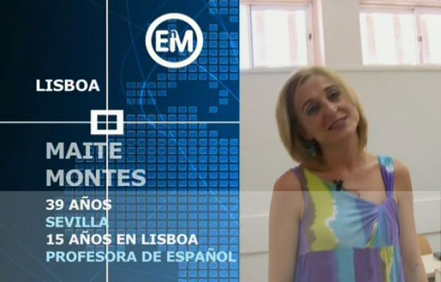 Españoles en el mundo - Lisboa - Maite