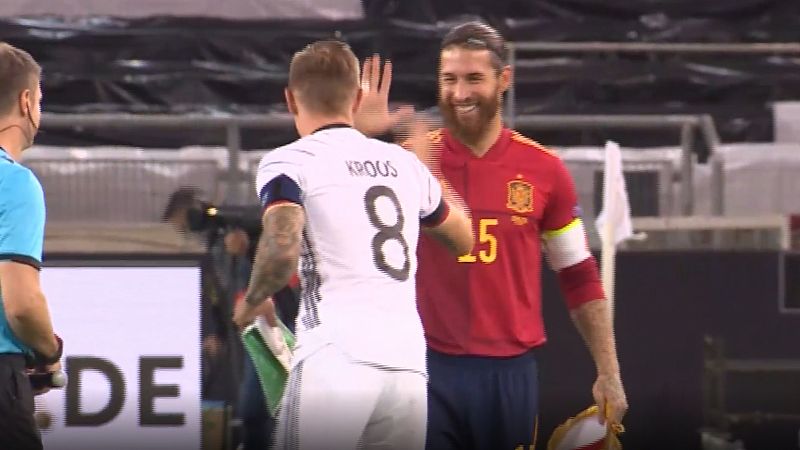 "¡Hombre Antonio, ¿cómo estás?!" El saludo de Ramos a Kroos