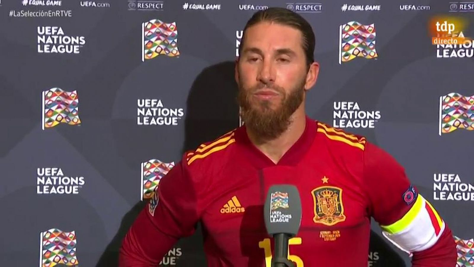 Sergio Ramos: "El equipo ha dado la cara"