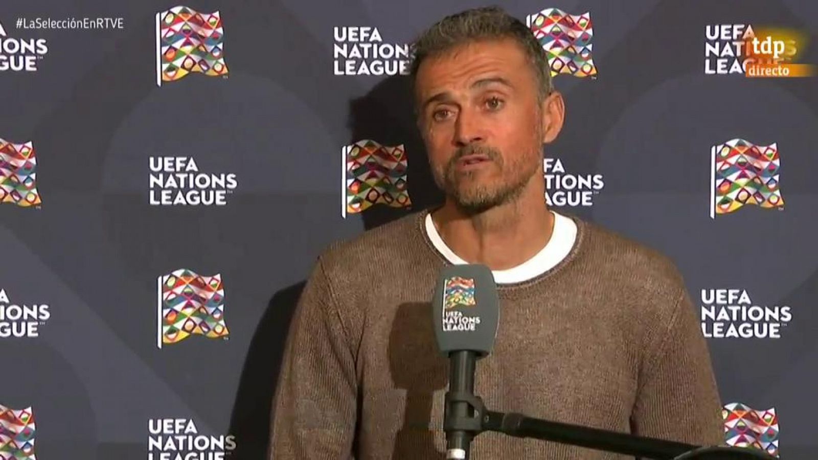 Luis Enrique valora al "porterazo" De Gea: "Lleva muchos partidos así"