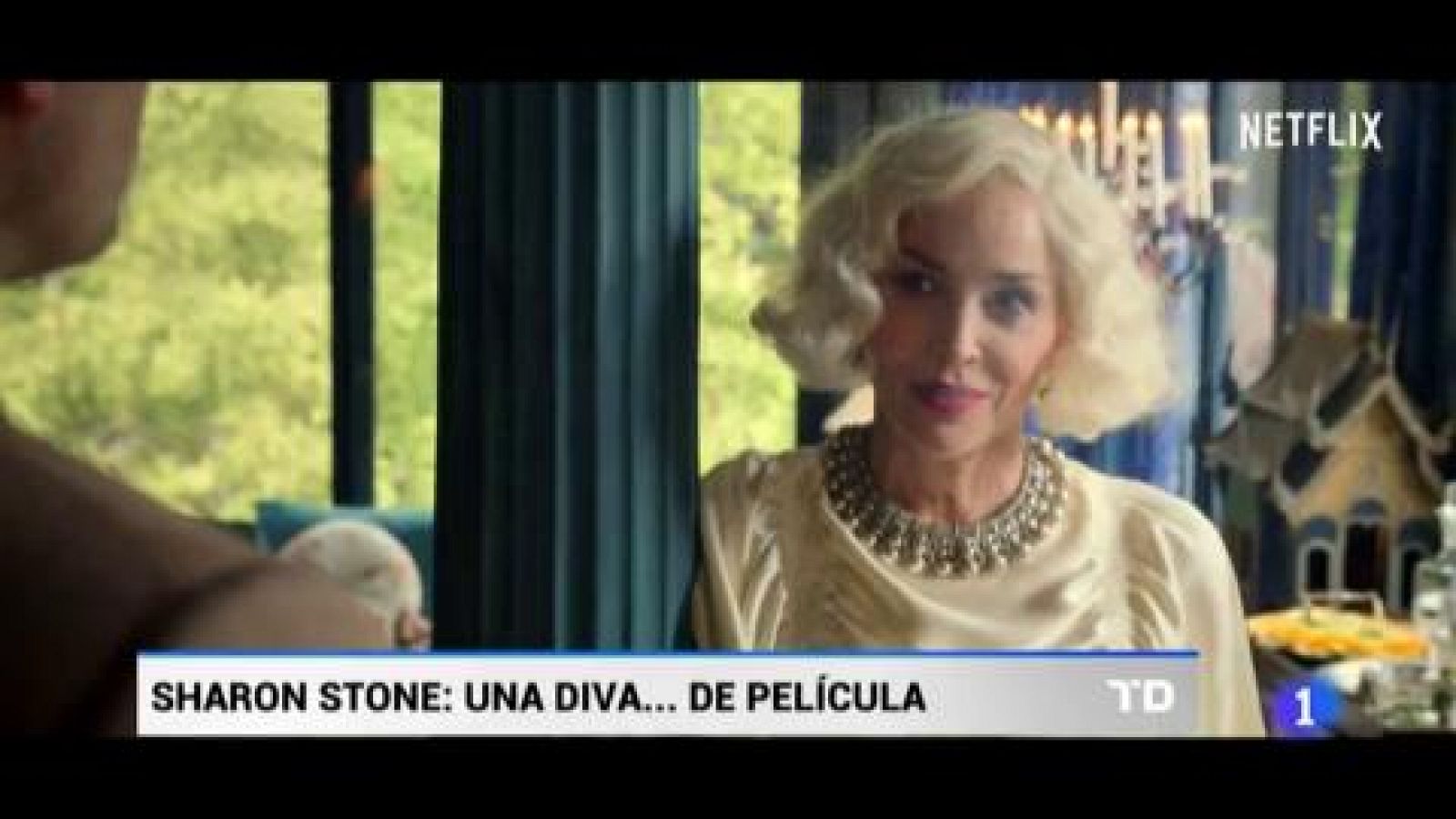 Telediario 1: Sharon Stone, una diva 'de película' | RTVE Play