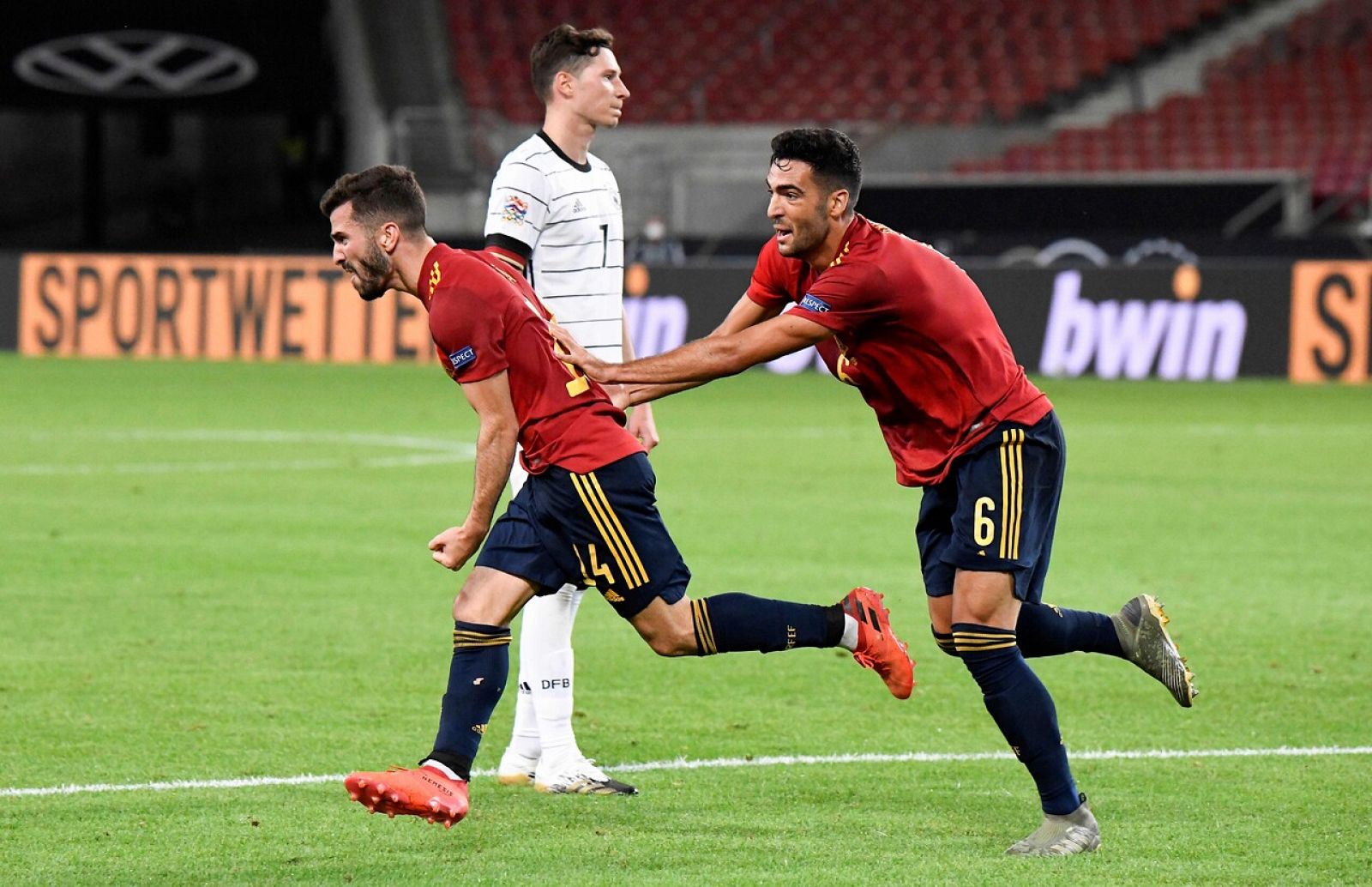 Empate en Alemania de España en el debut en la Liga de Naciones