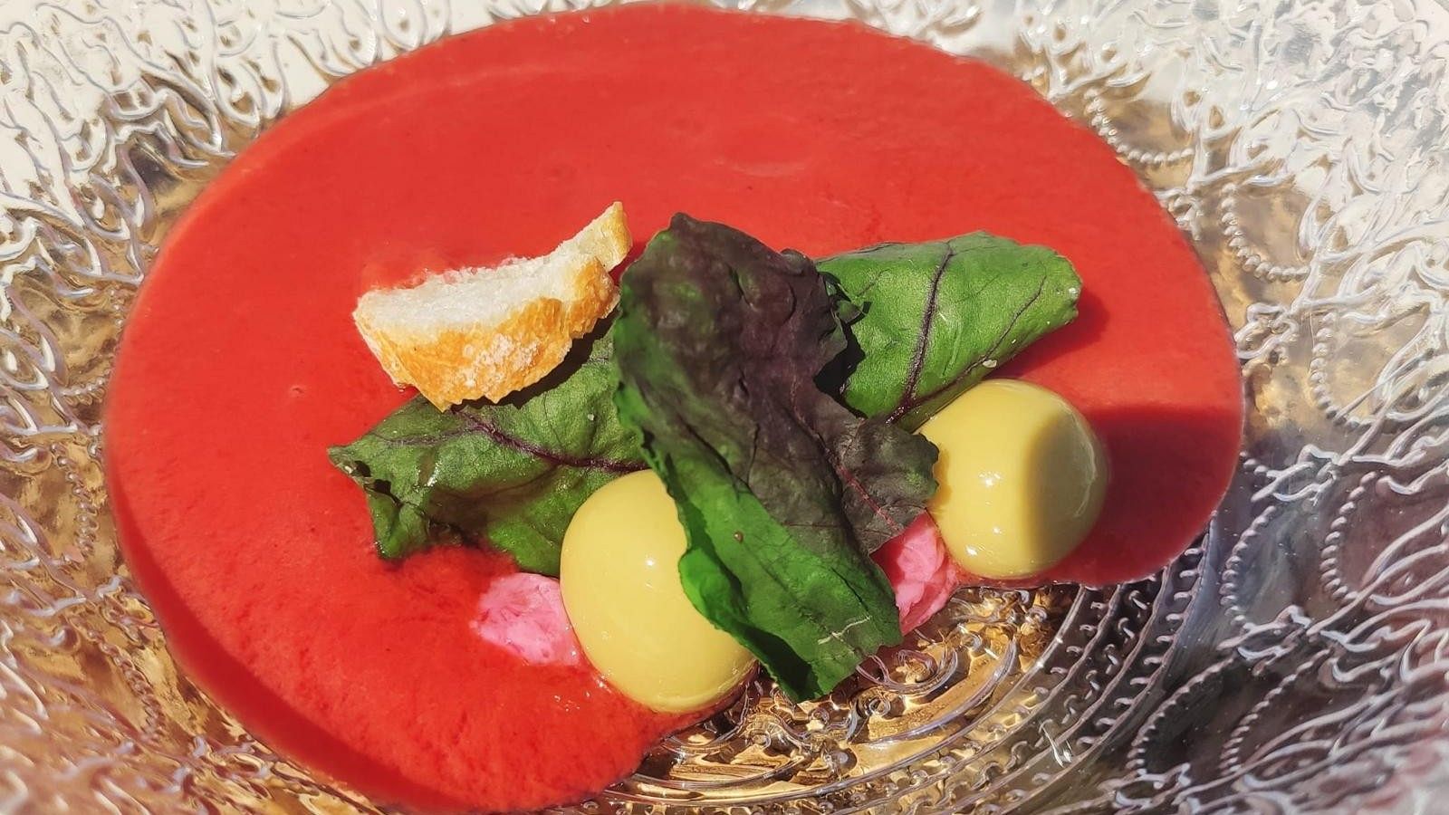 Receta de gazpacho de remolacha