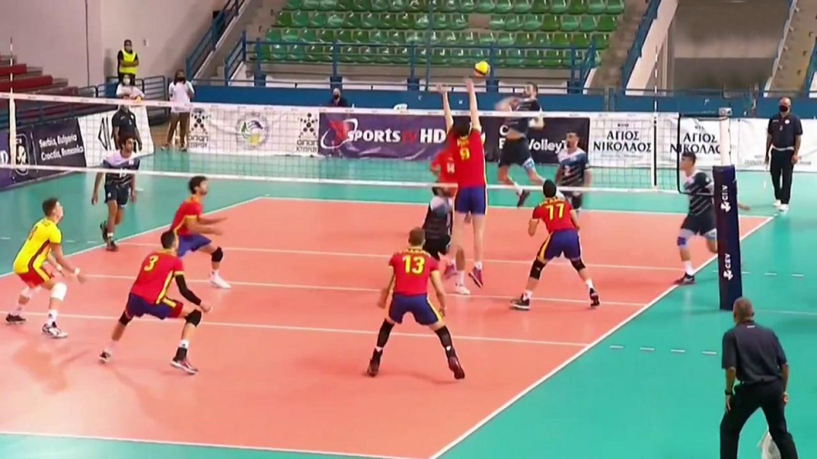 Voleibol - Clasificación Campeonato de Europa masculino: Chipre - España - RTVE.es